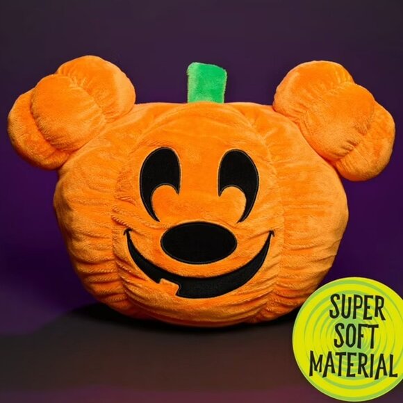 Disney Halloween Pumpkin Head Plush, 12" - Picture 5 of 6